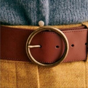 Sezane Alicia leather belt